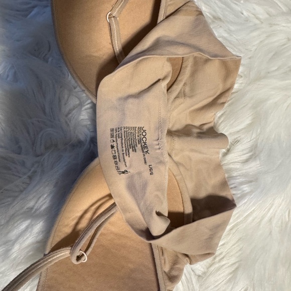 Elegant Beige jockey Bralette with adjustable straps - Picture 3 of 3